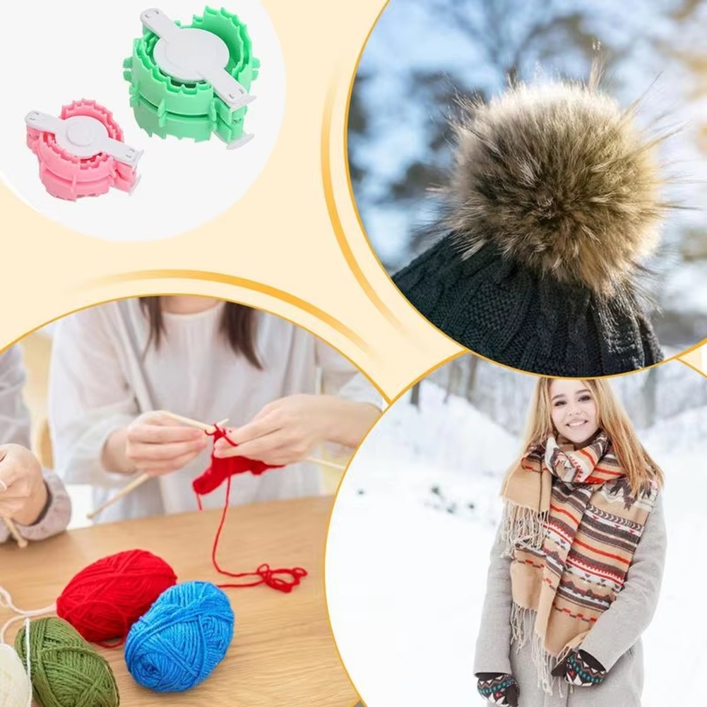 AC76-Pom Pom Maker Fluffs Ball - Pom Pom Maker Tool avaliação e preço