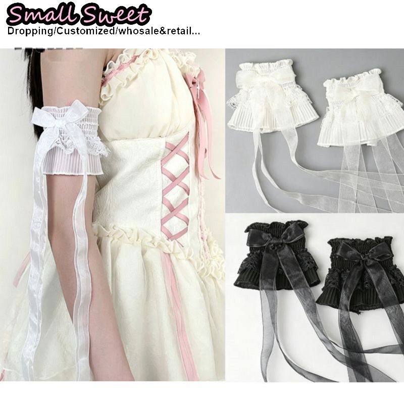 Women Y2K Yami Kawaii Girl Lac - Lace Ribbon Trim avaliação e preço