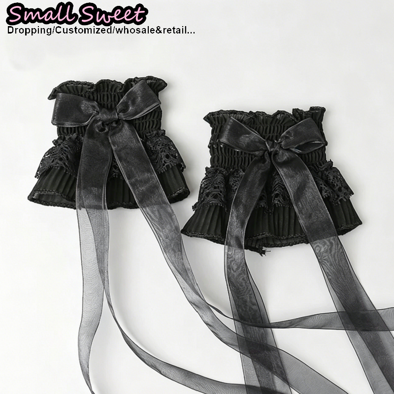 Women Y2K Yami Kawaii Girl Lac - Lace Ribbon Trim avaliação e preço