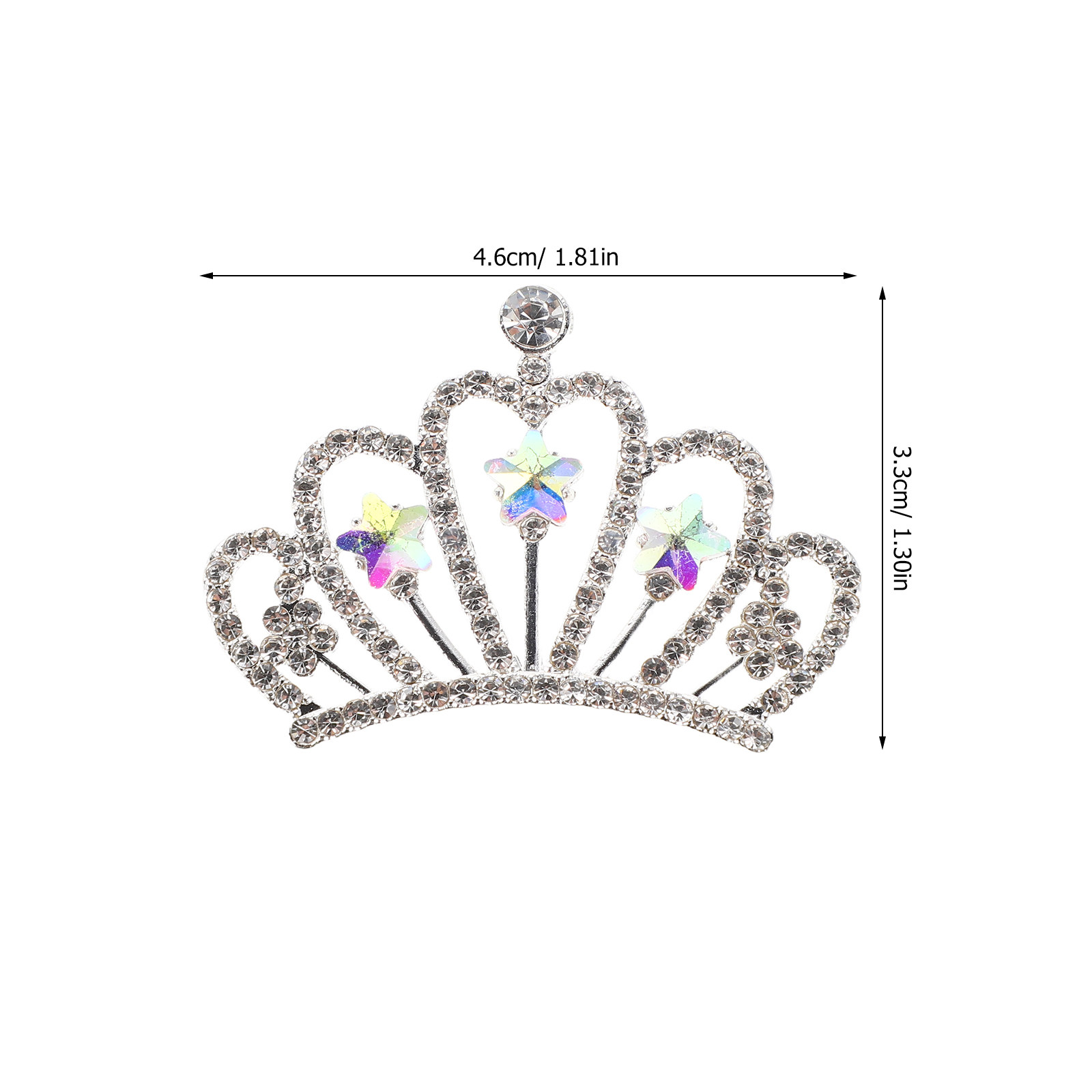 10Pcs Rhinestone Crown Embelli - Embellish Craft avaliação e preço