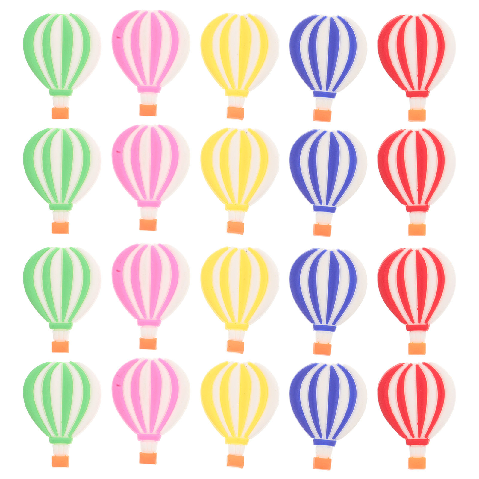 20Pcs Hot Air Balloon Phone Ca - Embellish Craft avaliação e preço