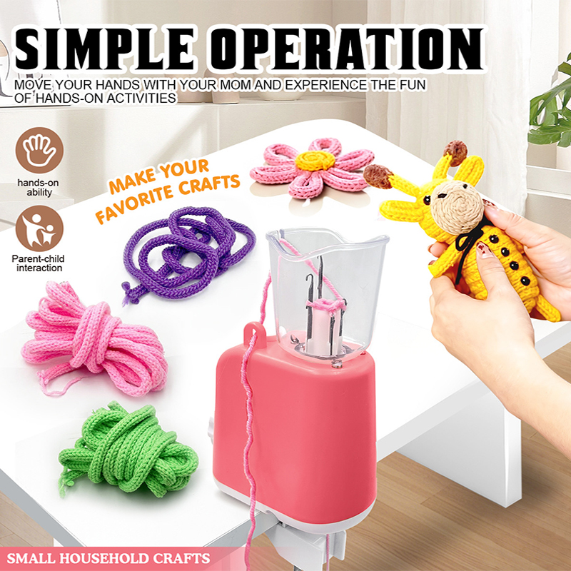 Fully Automatic Knitting Rope  - Pom Pom Maker Tool avaliação e preço